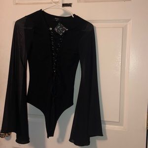 Nasty Gal Black Bodysuit